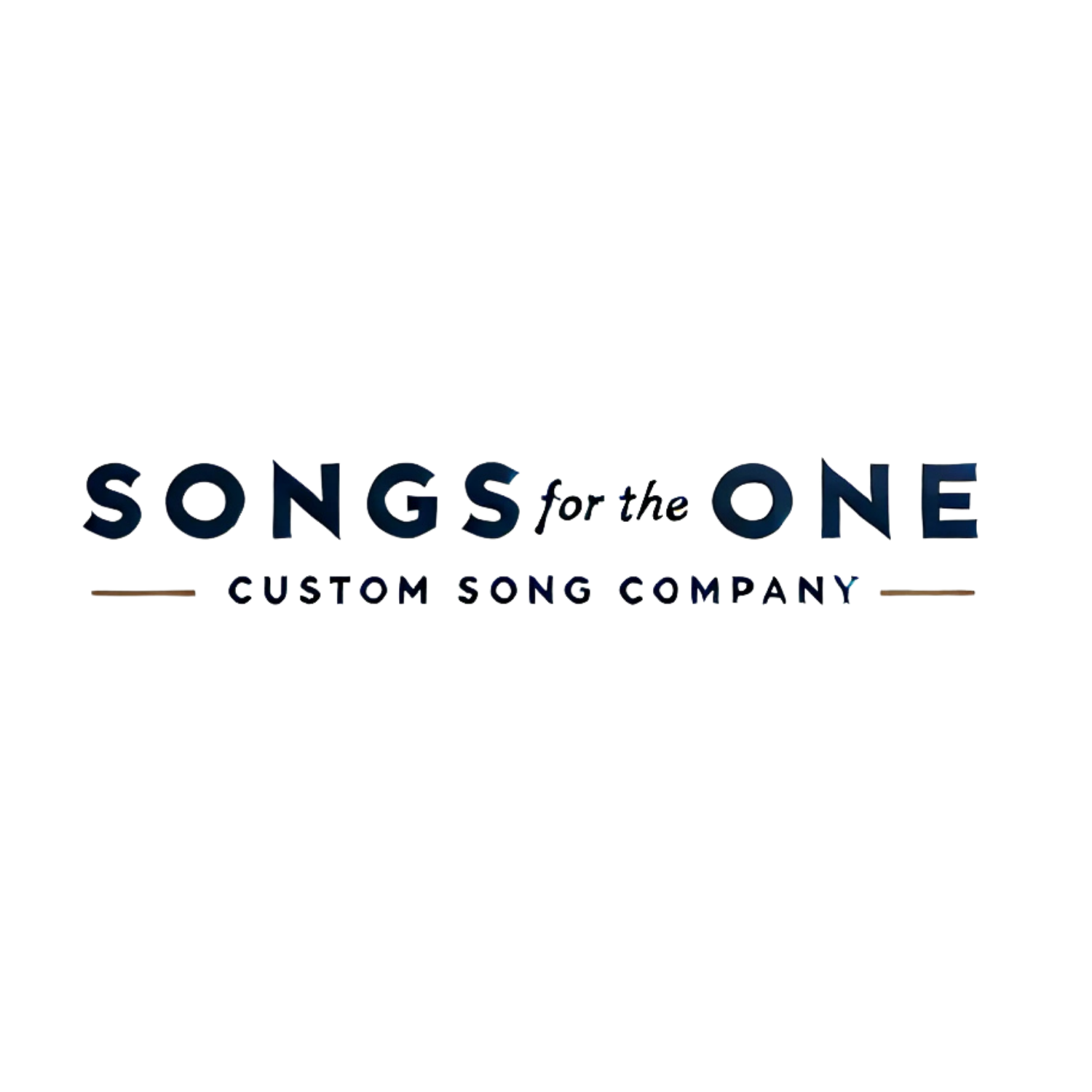 Songs for the One wordmark