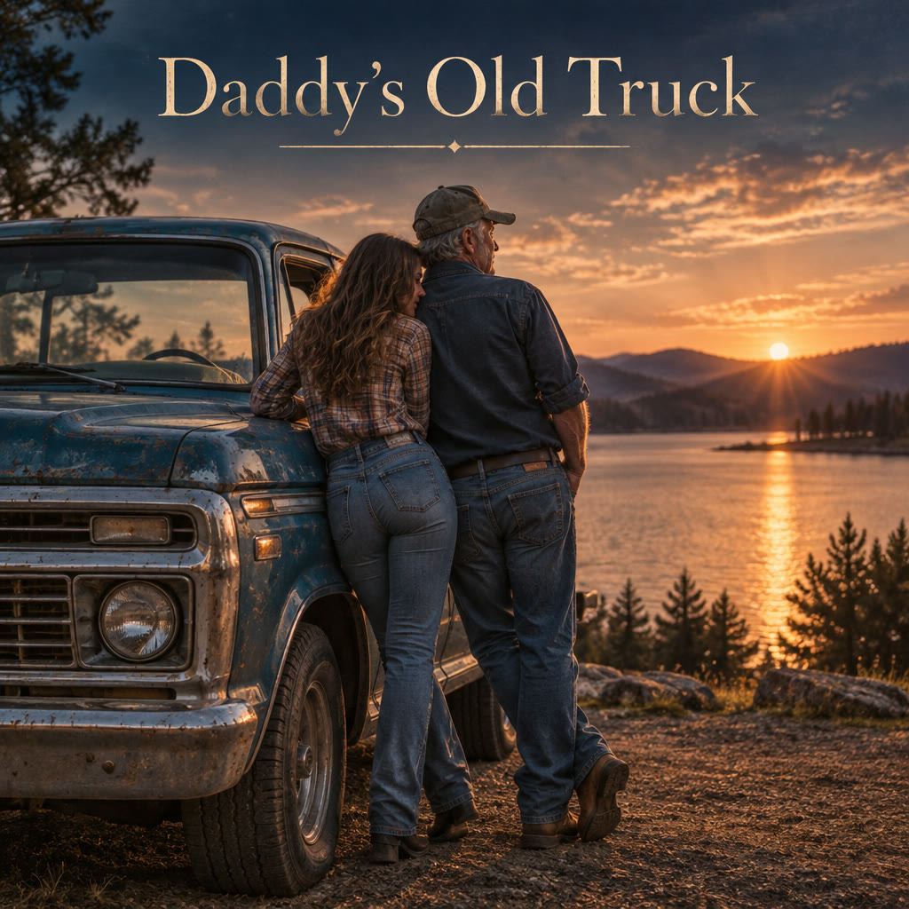 Painted cover for Daddy's Old Truck